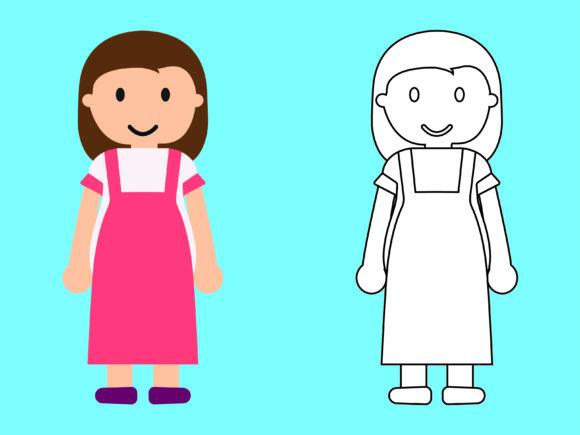 A Cute Vector Graphics Icon Set for Kids and Crafters