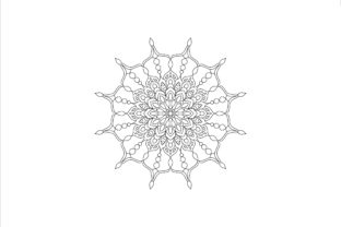 A Mandala Design's Journey from Digital File to Stitched Art