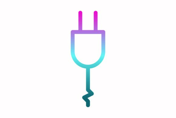 A Playful Plug Icon for Modern Brand Graphics