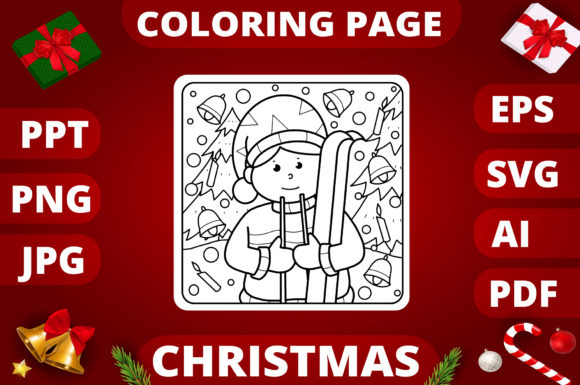 Christmas Coloring Page for Kids 15: A Publisher’s Review