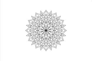 Crafting with Graphics: A Seller's Review of Coloring Mandala Art Book 0131
