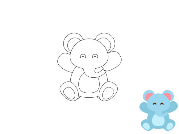 Kids Coloring Elephant Vector: A Crafter's Graphics Review