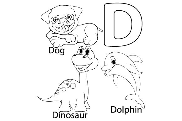 Kids Letter D Graphics: Crafting Cute Illustrations