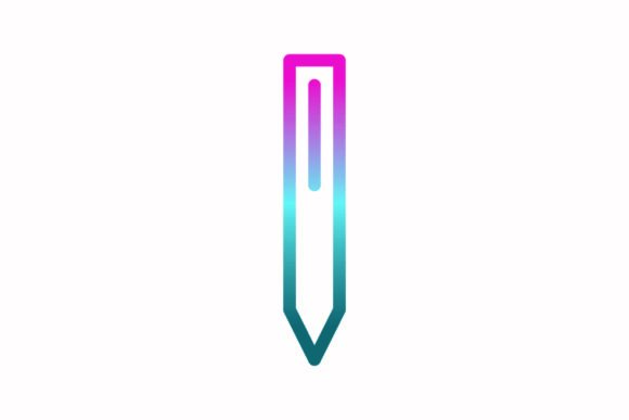 Pencil Rainbow Coloring Icon: A Graphic Asset Review