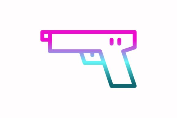 Unpacking the Pistol Rainbow Coloring Icon for Creative Businesses