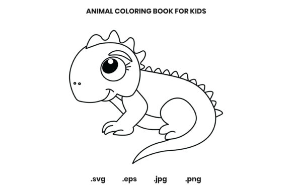 Why I Use an Iguana Coloring Page for Digital Publishing